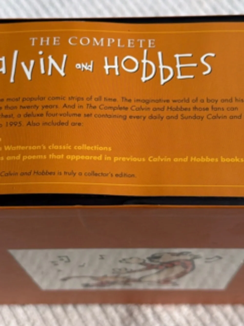 The Complete Calvin And Hobbes Paperback Collection Box Set by Bill Watterson!